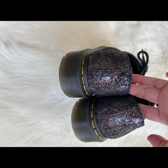 Dr. Martens 1461 Metallic Leather Oxford Shoes - Picture 8 of 8